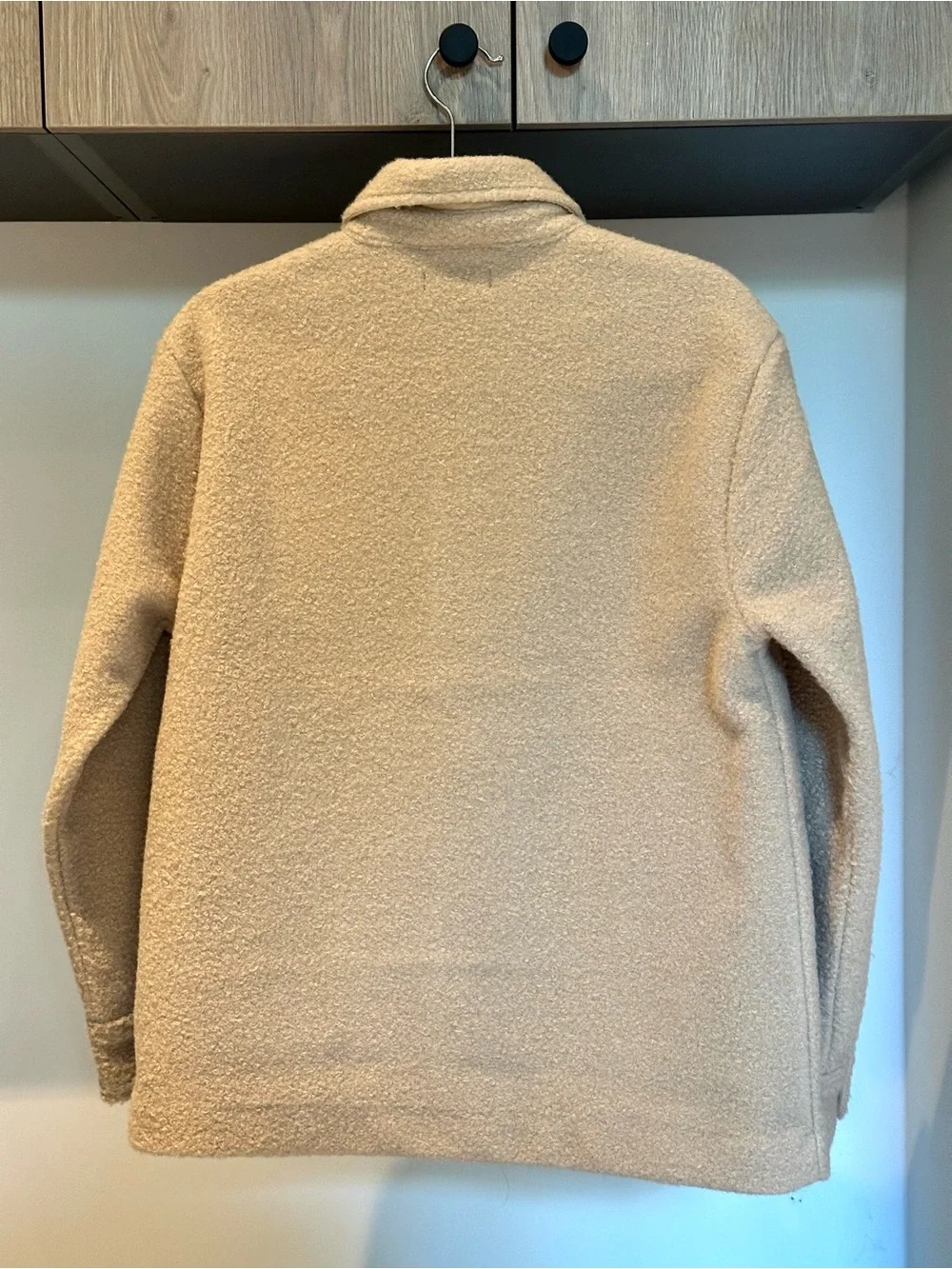 J.Crew Camel Bouclé Shacket Jacket Size Small